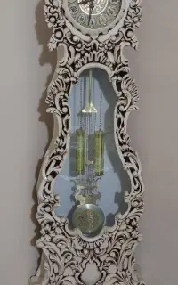 ساعت ایستاده چوبی