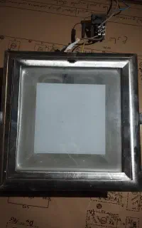 چراغ سقفی دو لامپه پانلی