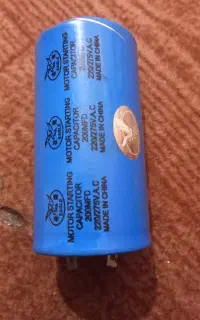 خازن سالم نو بدون استفاده