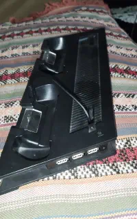 استند عمودی ps4 slim و فن خنک کننده و شارژر دسته