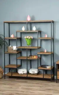 انواع استـند کـتابخونه دیواری پایه‌دار