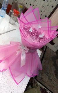 دسته گل ایستاده آماده تحویل ( به دلیل کنسلی حراج