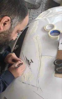 لیسه گیری وبازسازی داخل اتاق وداشپورت مجموعه پارس