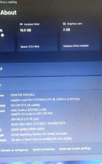 لب تاب  HP zbook g3