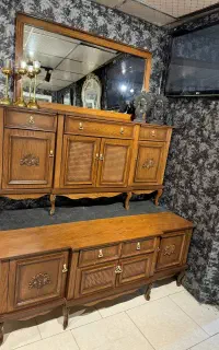 کنسول میز تی وی لاکچری مدل کویین فرانسوی
