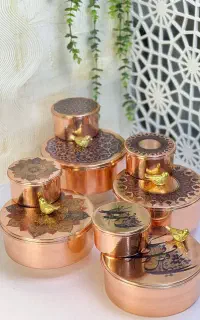 ظروف مسی/باقلوا خوری مسی/بدون تغییر رنگ/اقساطی