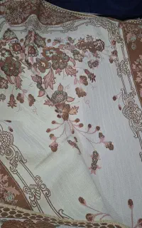 دوعدد روفرشی دوازده متری رنگ گردویی دورو