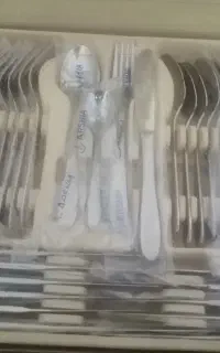 ست کامل قاشق و چنگال چمدانی  «نو»