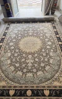 فرش پارسیس جفت ۹ متری تمام نخ برجسته