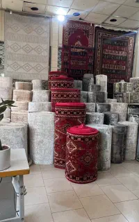 فرش کناره ابرشم ماشینی