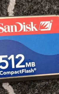 کارت حافظه سندیسک 512 مگابایت CF