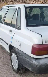پراید بدون رنگ وبدون ترک دوگانه فابریک