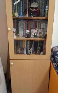 کتابخانه شلف قفسه ویترین کتاب بوفه
