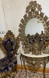 اینه شمعدون در حد نو