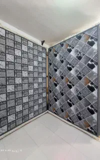گلیم ۶ متری طوسی  قرمز  بادامی ( سادات )