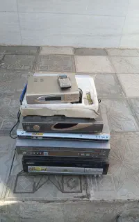 سی دی ،دی وی دی تلفن قدیمی باگوشی بی سیم