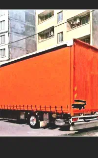 کارگر اثاث کشی کامیون خاور کارگر اساسکشی