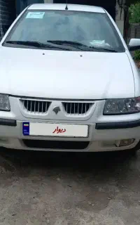 سمند سفید مدل ۹۱