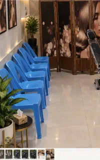 5عدد صندلی آبی