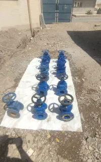 شیر فلنجدار چدنی کشویی pn16