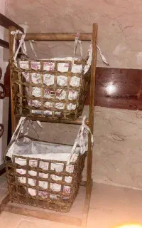 سبد پیاز و سیب زمینی