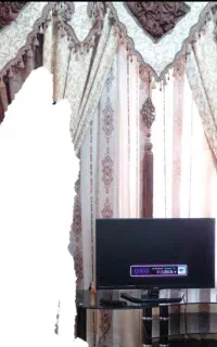 فروش پرده حریرباوالان وکتیبه