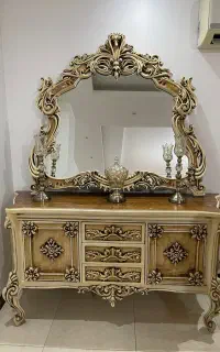 آینه و کنسول تمام چوب