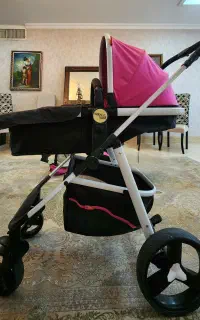 سرویس کالسکه خارجی baby land مناسب سیسمونی