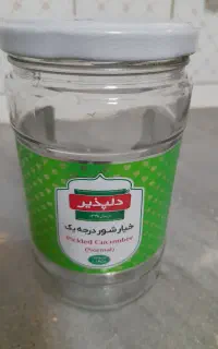 شیشه تمیز و خشک برای رب گوجه و آبلیمو و...