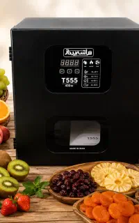 دستگاه میوه خشک کن هوشمند T555 تراشه پرداز