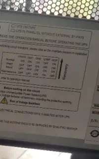 UPS 30kva Galaxy300 400v برند آمریکایی APC