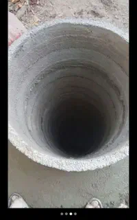 حفر چاه فاضلاب وتخریب با پیکور