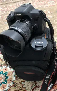 دوربین canon 750d لنز 55-18