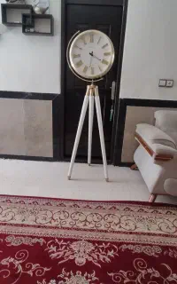 ساعت3 پایه سفید