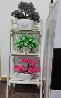 استند گل با گلدان