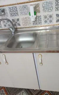 کابینت در ام دی آف بدنه فلزی وسینک وآبچکان