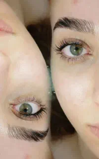 اکستنشن مژه لیفت ابرو با کیفیت سالن به قیمت خانه