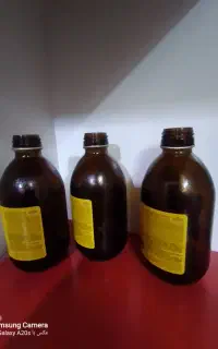 بطری شیشه ای ۱۴ سانتی