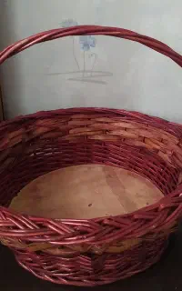 سبد حصیری  بزرگ