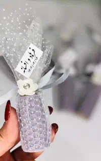 گیفت عقد و عروسی ، شمع موم عسل، دستساز، طبیعی