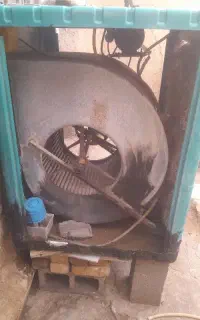 کولر آبی در حد نو