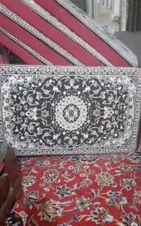 پشتی طرح فرش درحدنو