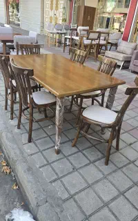 ناهارخوری چوبی ۲۰*۴۰ رنگبندی