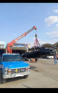 نیسان جرثقیل ثامن همراه با سبد بالابر