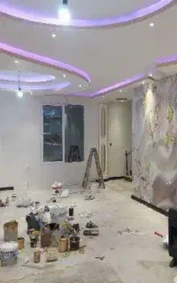 نقاشی ساختمان و لکه گیری