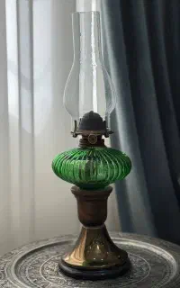 چراغ گردسوز نفتی آنتیک
