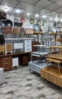 انواع جلومبلی ساعت  میز تلفن صنایع چوب و فلز حنفی