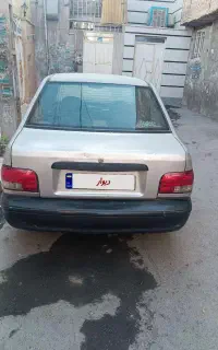 پراید 86دوگانه نقره ای