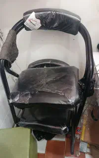 دو عدد صندلی اداری  آهنی