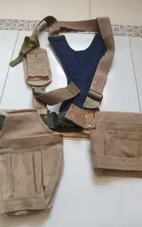 کمربند حمایل ابزار کار   پارچه برزنت ضخیم